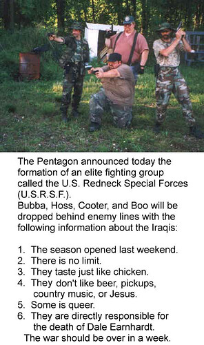 USRSF Forces in Iraq