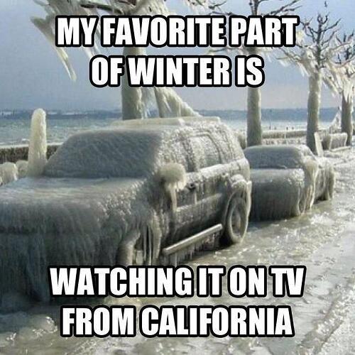 meme winter california