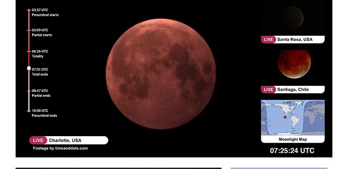 The Lunar Eclipse 2025